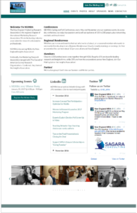 Event Driven Organization WordPress Website