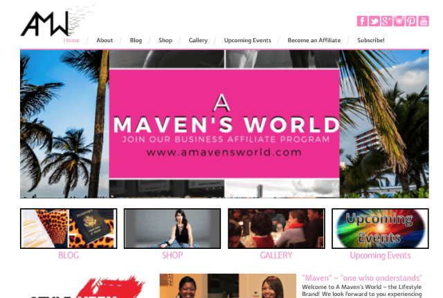 Fashion Business Website