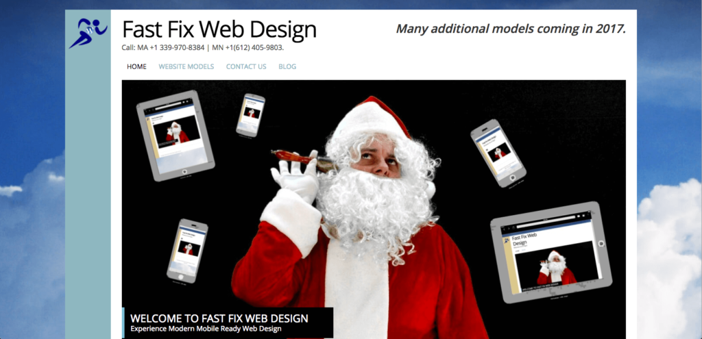 fast fix wordpress web design