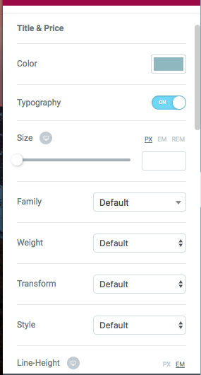 WordPress Elementor Plugin Elementor Menu Elements UI Style Tools