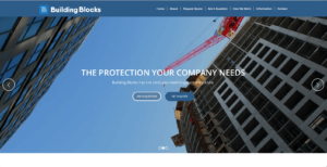 building blocks wordpress web site by fast fix web design