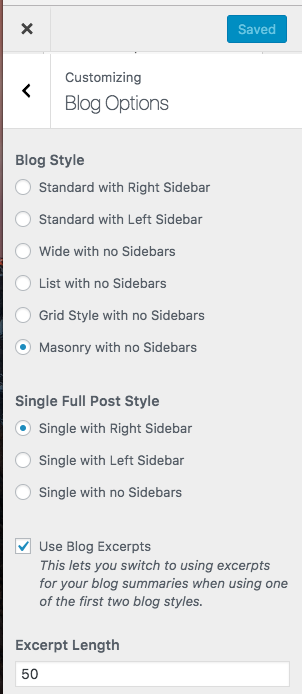 WordPress Blog Settings for Use with Elementor