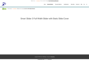 Smart Slider 3 Blank White on WordPress with Elementor