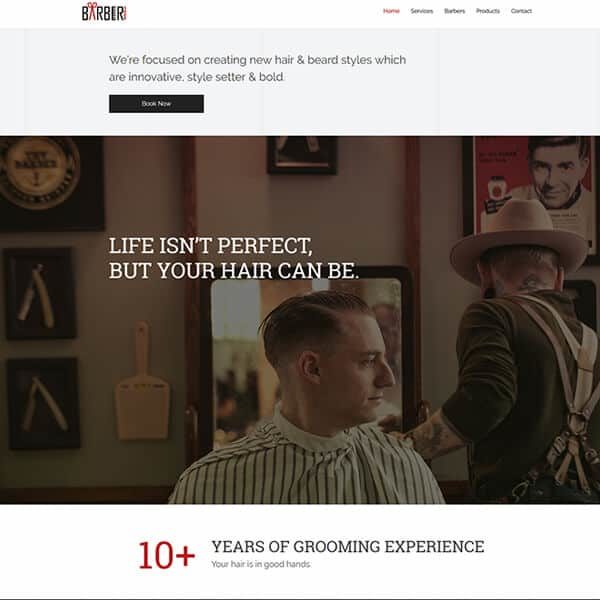 149 Elementor Astra Pro Hair Stylist Website Fast Fix Web Design